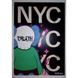 Oeuvre DEATH NYC limitée et numérotée