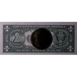 Impression billet dollar NY death