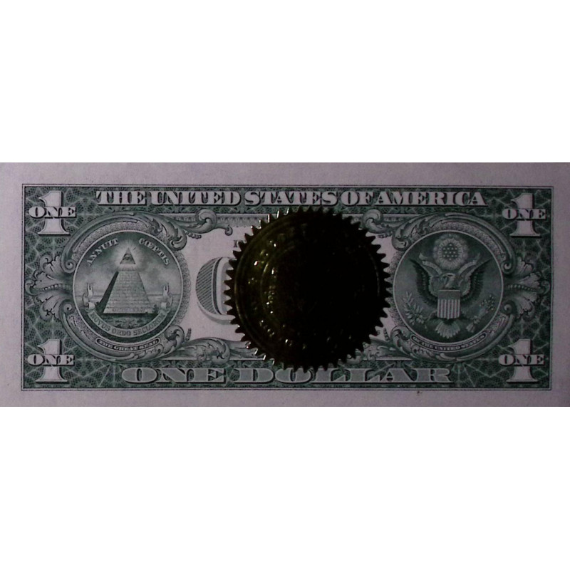 Impression billet dollar NY death