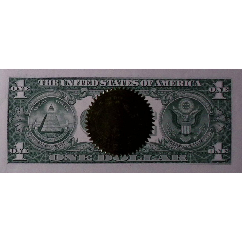 Impression billet dollar NY death