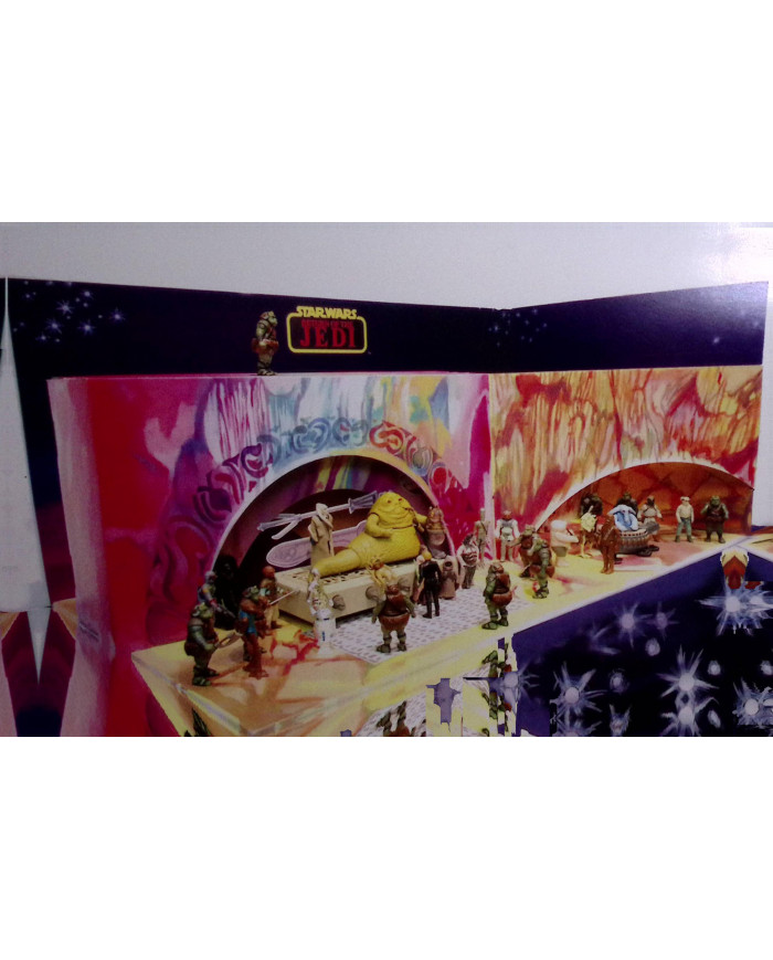 Oeuvre originale Laureen Topalian Star wars "purple labba's palace playset" 2019